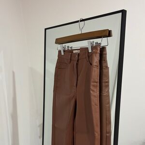 Wilfred Brown Straight Leg Pants